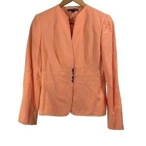 MWT Isabella DeMARCO women’s blazer Size 4 Color Corel